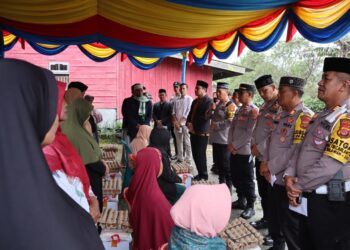 Polri Peduli, Polres Aceh Tengah Salurkan 20 Paket Sembako Ke Warga Yang Membutuhkan