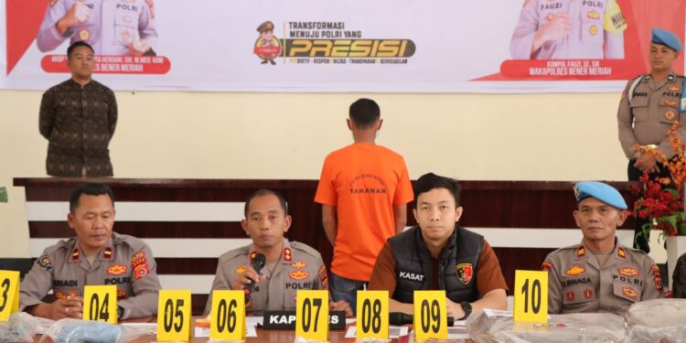 Satreskrim Polres Bener Meriah Berhasil Ungkap Pembunuhan Dalam Waktu Kurang 24 Jam
