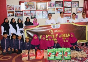 Kantor Imigrasi Takengon Melaksanakan Kegiatan Bakti Sosial Di Panti Asuhan Kasih Ibu