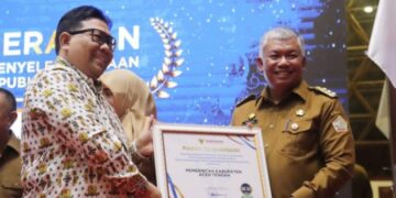 Pemkab Aceh Tengah Raih Predikat Zona Hijau Kepatuhan Kualitas Tinggi Pelayanan Publik Tahun 2024