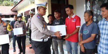 Ditlantas Polda Aceh Lakukan Supervisi Operasi Keselamatan Seulawah 2025 Di Polres Bener Meriah