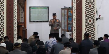 Polres Aceh Tengah Gelar Safari Subuh Di Dua Masjid, Kapolres : Bahaya Judi Dan Rekruitmen Anggota Polri