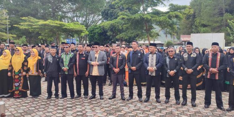 Apel Pagi di Disdikbud Aceh Tengah, Bupati Haili Yoga Tekankan Kebersihan, Ibadah Dan Lestarikan Budaya Gayo