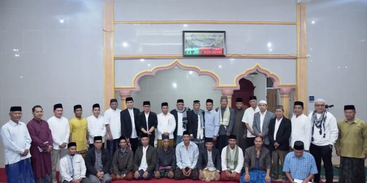 Penuh Berkah, Tim Safari Ramadhan Pemerintah Aceh Kunjungi Masjid Mardhatillah Blang Tampu