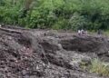 Lagi Lagi, Banjir Bandang Dan Longsor Menghantam Jalan Menuju Samar Kilang 