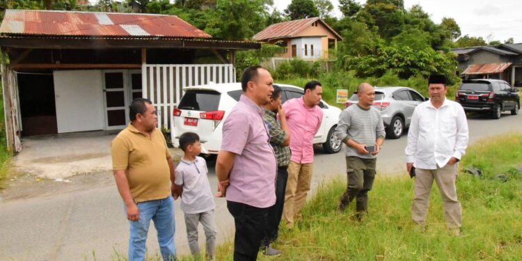 Bupati Haili Yoga Tinjau Lokasi Pembangunan Laburatorium Kesehatan