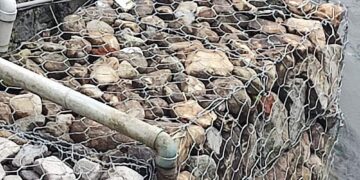 Pembangunan Bronjong Dan Turap Di Uning, Diduga Sangat Misterius Dan Tanpa Papan Informasi