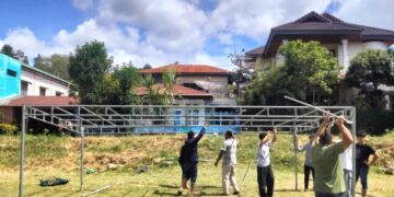 Menyambut idul Adha 1446 H, Masyarakat Paya Tumpi 1 Melaksanakan Kegiatan Gotong Royong