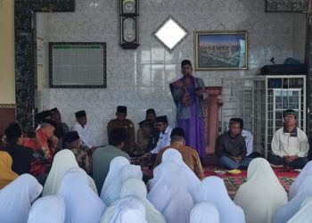 Pengajian Puspita Se- Kecamatan Bies Digelar Di Kampung Simpang Uning Niken