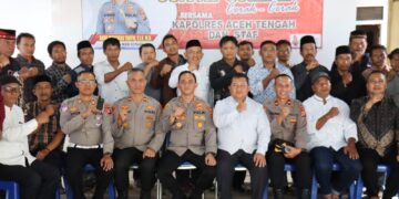 Jumat Curhat Bersama Reje se-Kecamatan Lut Tawar, Kapolres Aceh Tengah Dengar Aspirasi Dan Beri Solusi