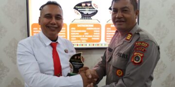 Kasat Reskrim Polres Aceh Tengah Raih Penghargaan Bongkar Kasus Korupsi Pasar Bale Atu