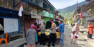 Polres Aceh Tengah Salurkan 15 Ton Beras SPHP Lewat Gerakan Pangan Murah