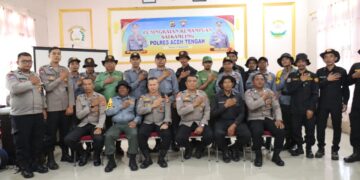 Buka Pelatihan Satkamling, Wakapolres: Linmas Garda Terdepan Jaga Desa