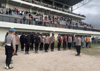 Final Pacuan Kuda HUT RI ke-80, Polres Aceh Tengah Perkuat Pengamanan Dan Rekayasa Lalin