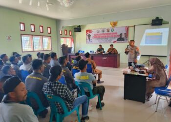 Lewat Sosialisasi, Polisi Di Aceh Tengah Ingatkan Warga Bahaya Narkoba Dan Judi Online