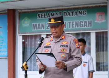 Saweu Sikula di MAN 2 Takengon, Kasat Binmas Edukasi Bahaya Narkoba, Pergaulan Bebas, dan Medsos