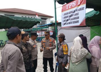 Pilkades Serentak Berjalan Aman, Polres Aceh Tengah Perkuat Pengamanan Dan Patroli