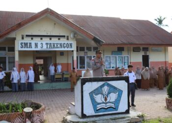 Saweu Sikula, Kasat Binmas Polres Aceh Tengah Edukasi Bahaya Narkoba, Pergaulan Bebas, dan Bullying