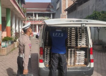 Polres Aceh Tengah Terus Kawal Pendistribusian 12.648 Paket MBG Ke Sekolah