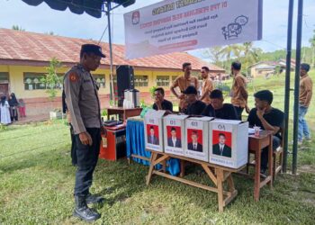 Polres Aceh Tengah Amankan Pesta Demokrasi di Dua Kecamatan, Pilkades Berjalan Aman dan Kondusif