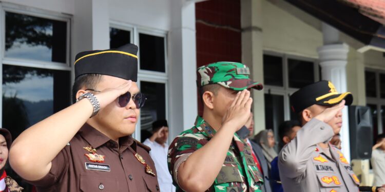 Kapolres Aceh Tengah Ikuti Upacara Sumpah Pemuda Ke-97, Kobarkan Semangat Persatuan Dan Kebangsaan