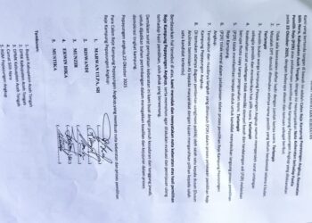 Lima Calon Reje Kampung Pepayungan Angkup Menolak Hasil Pemilihan Penghitungan Suara