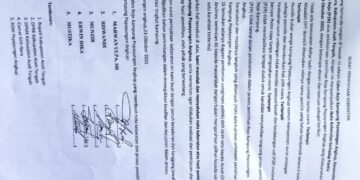 Lima Calon Reje Kampung Pepayungan Angkup Menolak Hasil Pemilihan Penghitungan Suara