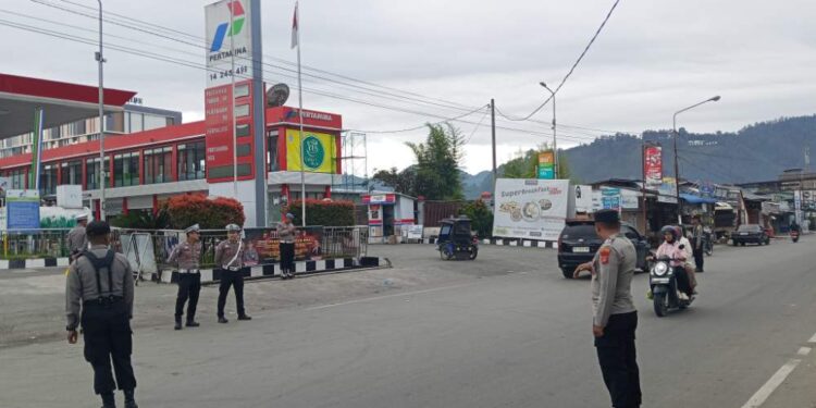 Polres Aceh Tengah Siagakan Personel, Pelayanan Dan Rekayasa Lalu Lintas Di SPBU