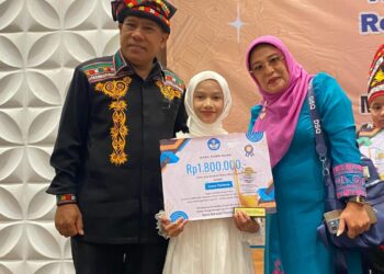 Prestasi Cemerlang, Siswi SD Negeri 8 Bebesen Raih Juara 1 Pidato Tingkat Provinsi Aceh