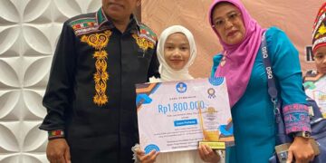 Prestasi Cemerlang, Siswi SD Negeri 8 Bebesen Raih Juara 1 Pidato Tingkat Provinsi Aceh