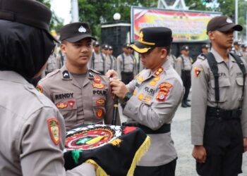 Kapolres Pimpin Apel Penyambutan Dan Pembukaan Latja Siswa Diktuba Polri SPN Polda Aceh