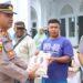 Polres Aceh Tengah Salurkan Bantuan kepada 40 Warga Dan Personel Terdampak Kebakaran