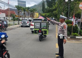 Satlantas Polres Aceh Tengah Intensifkan Pengamanan Pasar Dan Titik Takjil