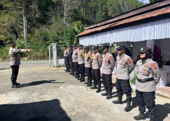 Hari Pertama Pos PAM dan Pos Yan Ops, Polres Aceh Tengah Pastikan Pengamanan Idul Fitri