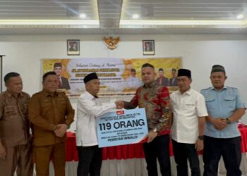 Dari Kampar Untuk Umat, Pebriyan Winaldi Menghidupkan Harapan Guru Dan Anak Yatim