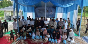 Momen Spesial, Pebriyan Winaldi Bersama Masyarakat Dan Keluarga Di 40 Hari Wafatnya Ibunda Tercinta