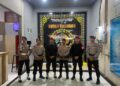 Personel Brimob Batalyon D Pelopor Polda Aceh Sambangi Rutan Takengon 