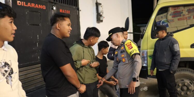 Patroli Dini Hari Polres Aceh Tengah Sasar Titik Rawan Balap Liar, Tiga Motor Diamankan