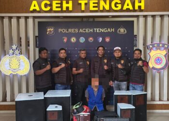 Satreskrim Polres Aceh Tengah Berhasil Ungkap Pencurian Di Kampus IAIN, Pelaku Dibekuk