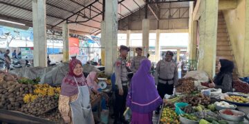 Brimob Batalyon D Pelopor Polda Aceh Melaksanakan Patroli Harkamtibmas 