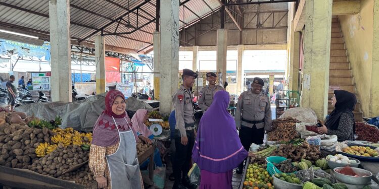 Brimob Batalyon D Pelopor Polda Aceh Melaksanakan Patroli Harkamtibmas 