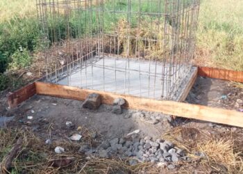 Diduga Proyek Siluman Tanpa Plang, Bak Air Dibangun Di Tanah Orang