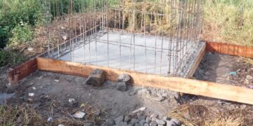 Diduga Proyek Siluman Tanpa Plang, Bak Air Dibangun Di Tanah Orang