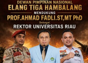 DPN Elang Tiga Hambalang Dukung Prof Ahmad Fadli Sebagai Rektor Universitas Riau