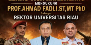 DPN Elang Tiga Hambalang Dukung Prof Ahmad Fadli Sebagai Rektor Universitas Riau